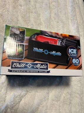 Chill-o-Matic Automatic Beverage Chiller - Black